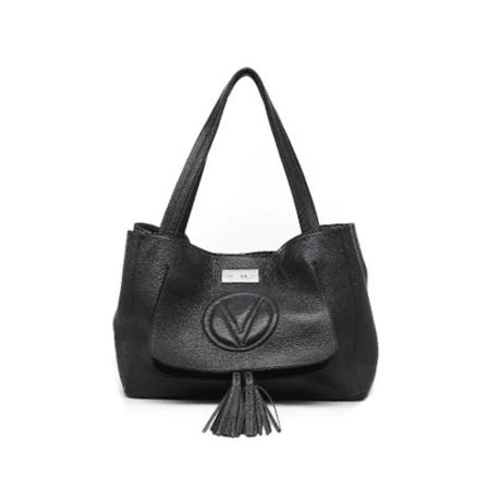 Valentino Vintage Pre-owned Shoulder Bags Sort, Dame Vintage Tasker, Størrelse: ONE Size