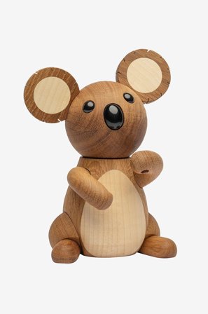 Spring Copenhagen - Puinen koriste Aussie Koala 17,5 cm. - Luonnonväri - Koriste-esineet - - Homeroom