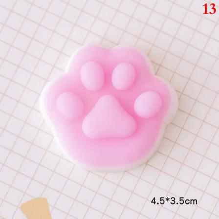 Kawaii Animal Soft Mochi Fidget Toys Antisensoriska Leksaker För Adu
