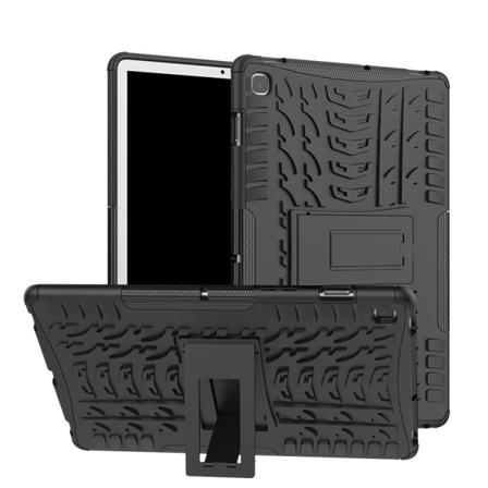 Samsung Galaxy Tab S5e - Rugged Kickstand Armor Skal - Svart Svart