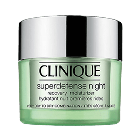 Clinique Superdefense Night Cream Dry to Combination Skin Nattcreme Dam 50 ML