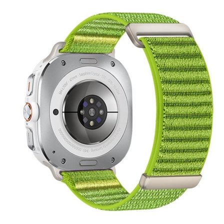 Nylonrem til Samsung Galaxy Watch Ultra 47 mm / Ultra 2025 - Grøn
