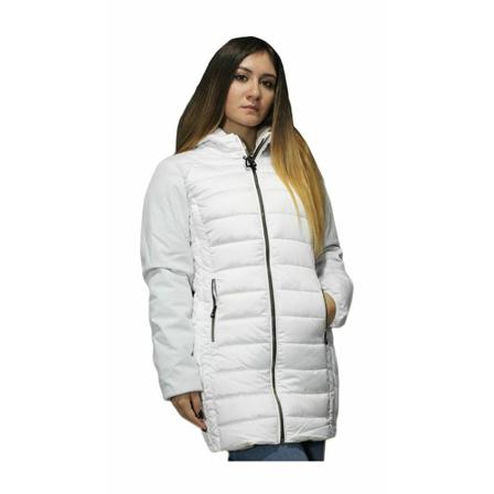 F**k Winter Jacka vit, Dam, Dam, Storlek: S
