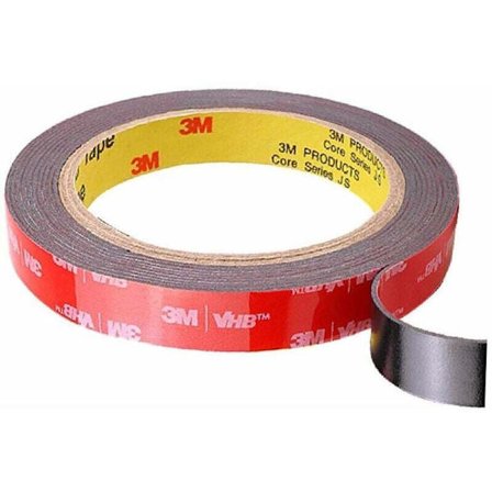 3M Dobbeltklæbende Tape Ekstrem Stærk, Vandtæt og Ultra Høj Temperatur Resistent Klæbende Tape til Bil, Hjem og Kontor - 15mm3m