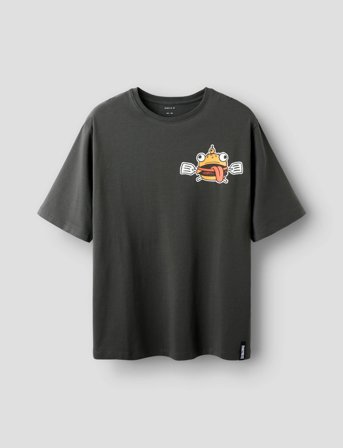 name it Nkmalfred Fortnite Nreg Ss Top Box Bfu - Black - 116