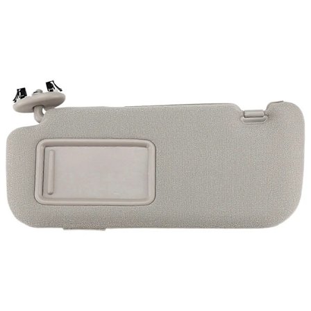 For Toyota Auris Corolla 2007 - 2013 Bil Interiör Solskydd med Spegel Solskydd Vänster Förarsida Grå