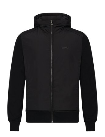 Belstaff Alloy Zip Through Hoodie Black - Black - L