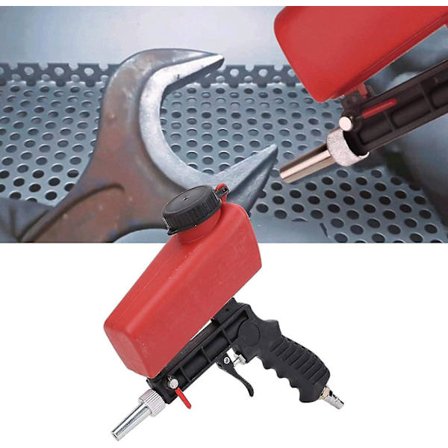 Pistol Portabel Luft, Pneumatisk Blåspistol Liten Luftblåsverktyg Hand 90psi, För Sandblästring Polering