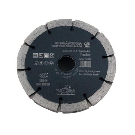 Flexxtra 100.008 Fogfräsklinga 125 mm, Såga