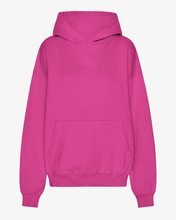 Organic Oversized Hood - Magenta Blaze XS
