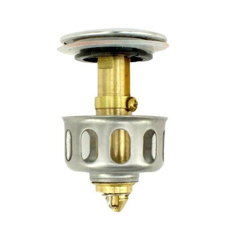 Universal Vaskeskål Pop-Op Afløbsfilter Køkken Badeværelse Vask Si Prop