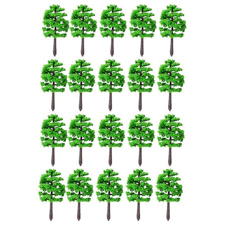 20 stk. Træmodeller Tilbehør Miniature DIY Scene Layout Tilbehør