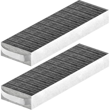 2025, 2-pak aktivt kulfilter til Bora Pure/X Pure/S Pure emhætte, PUAKF filtertilbehør erstatningsfilter