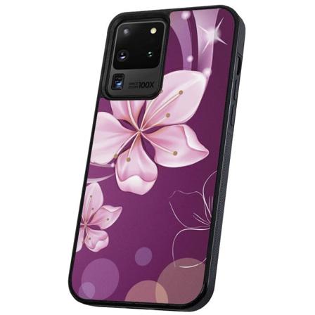 Samsung Galaxy S20 Ultra - Kuoret/Suojakuori Valkoinen Kukka