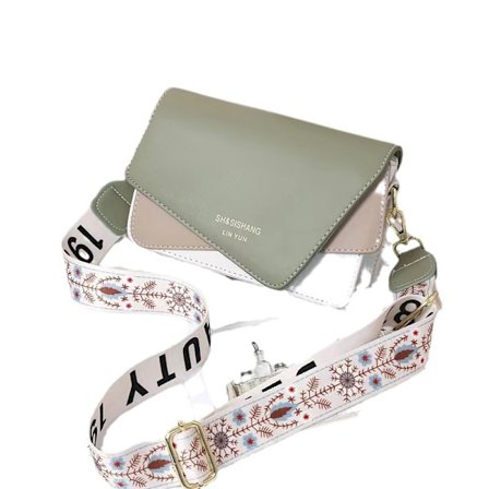 Bump Color Lille Taske Kvinders Nye All-match Bred Rem Cross-body Fashion Enkelt Skuldertaske