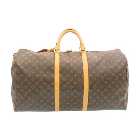Louis Vuitton Vintage, Pre-owned Keepall 60 Bruin, Dames, Maat:ONE Size