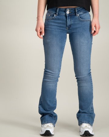 Grunt Cancas Low Flare Bleu Jeans Fille - Kids Brand Store