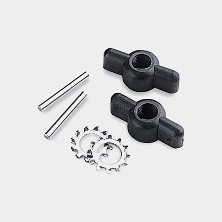 Kit de montagem para hélice Minn Kota MKP-11, 5/16", com porca de hélice, chaveta de cisalhamento e arruela