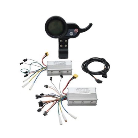 Elektrisk Scooter Dual Drive Controller JP 48V 52V 60V 25A 50A Brushless Controller AB Front Baghjuls Drive Controller Kit,1