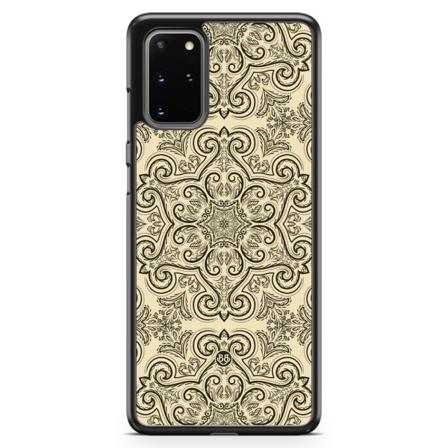 Bjornberry Skal Samsung Galaxy S20 Plus - Beige Retromönster