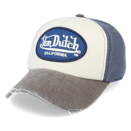 Von Dutch - Beige adjustable Keps - Jack Khaki/Brown/Black Adjustable @ Hatstore