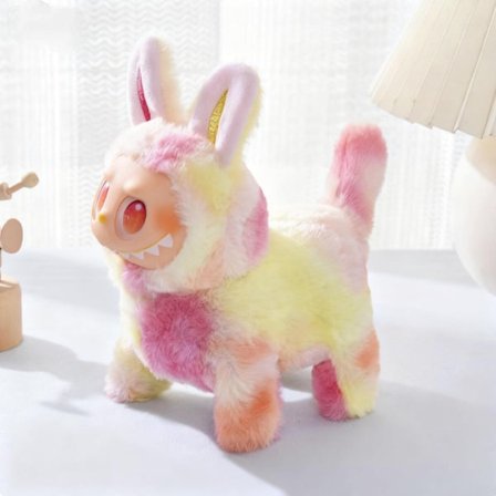 Monsters 3. generasjons tegneserie silikonansikt kosete plysj: Barnesikkert kjæledyrstil trendy leketøy og ikonisk samlefigur, gaver til barn