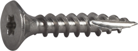 ESSVE ESSDRIVE Träskruv 3,5 mm Ø, försänkt, A2 20 mm, 200-pack, Infästning