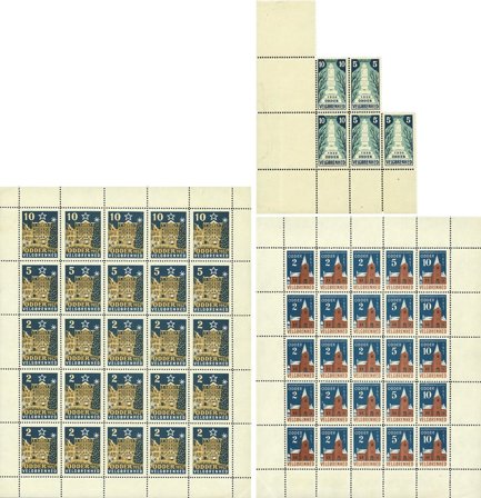 Hele verden 1952-1983 - Samling af juleark i 1 ringbind