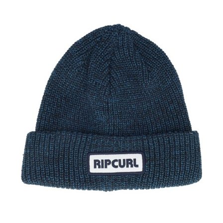 Rip Curl - Blå cuff Beanie - Kids Icons Reg Beanie Deep Ocean Cuff @ Hatstore