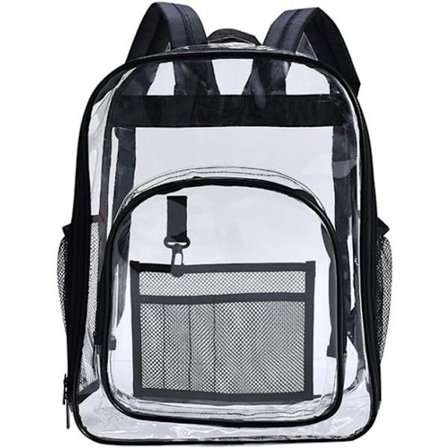 ING Ryggsäck - Transparent Ryggsäck - 20-35L PVC Ryggsäck - Vattentät och Säker