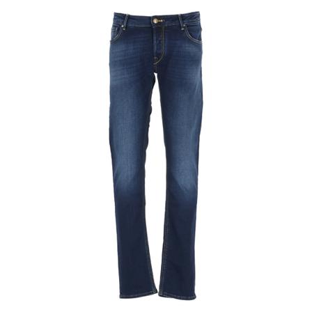 Hand Picked, Trousers Blauw, Heren, Maat:W34