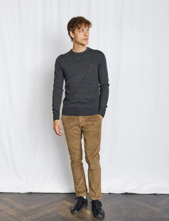 Bruun & Stengade Bs Jupiter Regular Fit Knitwear - Grey - XXL