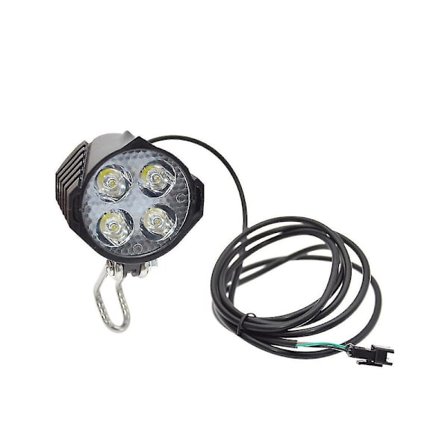 Ebike E-pyörä 36v-48v Sähköpyörän Valo Signaalilla Vedenpitävä Ajovalo Signaalisarja Etuvalo