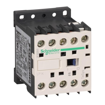 Schneider Electric LP1K0910BD Kontaktor 3 Lu, 24 V, 4 kW Uten innebygd diode, Elfordeling & strømforsyning