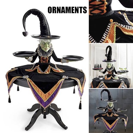 Heksebord Personlig Harpiks Snack Display Holder Kreativ Halloween Fest Tilbehør Til Hjem Stue Bar Indretning 1