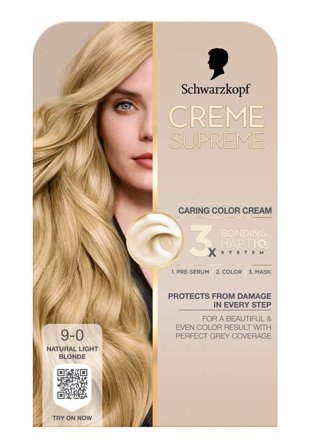 Schwarzkopf Creme Supreme Hårfärg Dam Gul 1 ST