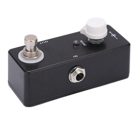 Guitar Volume Effekt Pedal Knap Kontrol Dæmper True Bypass Tuning Tilbehør 20mA
