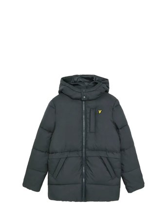 Lyle & Scott Ripstop Quilted Puffer Coat - Navy - 170-176