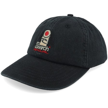 Rip Curl - Black - unconstructed - Cap - Search S Cap Black Dad Cap - Hatstore