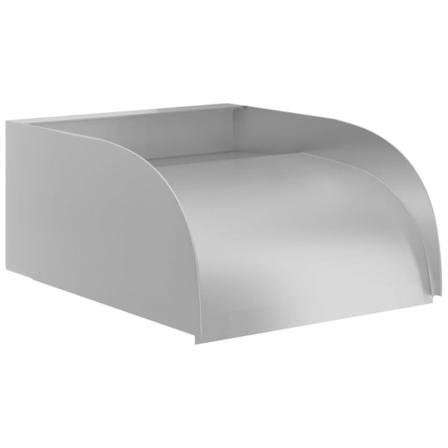 Vidaxl Vattenfall 30x34x14 Cm Rostfritt Stål 304 Silver