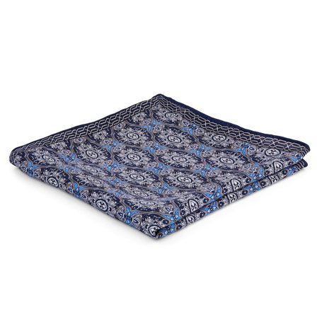 Blaues Deko Einstecktuch for Men