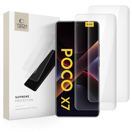 Tech-Protect Redmi Note 14 Pro/Pro Plus 5G 2-PACK Skärmskydd UV