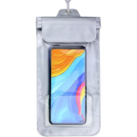 Vanntette telefonetuier med snor og hull for strandturer og cruise