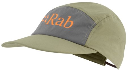 Rab Talus 5 Panel Cap Light Khaki /Graphene