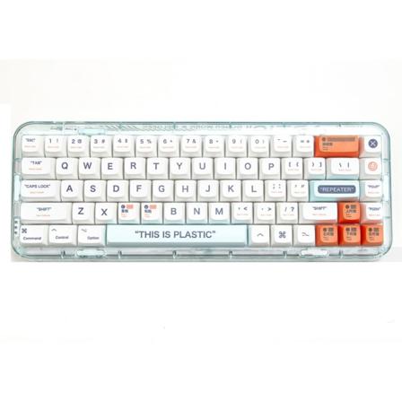 DETTE ER PLAST tastaturer XDA profil tastatursett for spillmekaniske tastaturer DIY kun personlig tastatur