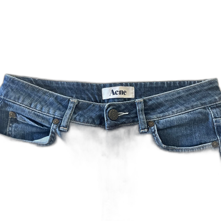 Blå raka jeans från Acne Studios