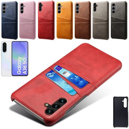Samsung Galaxy A36 cover 2 kort rum rød -