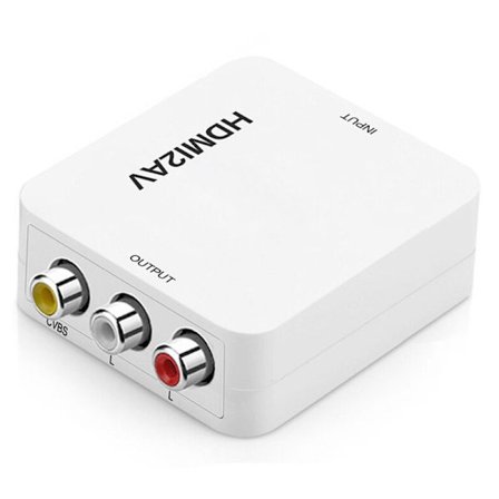 RCA Composite HDMI til AV Video Audio Konverter Adapter for Kamera DVD VHS VCR