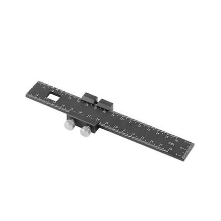 Snickar-linjal, Linjal Tum & Metrisk T-markerad Linjal, T-skena Linjal Markering Mätlinjal Med Sl