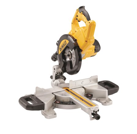 Dewalt DWS773-QS Kap- och gersåg, Stationära verktyg